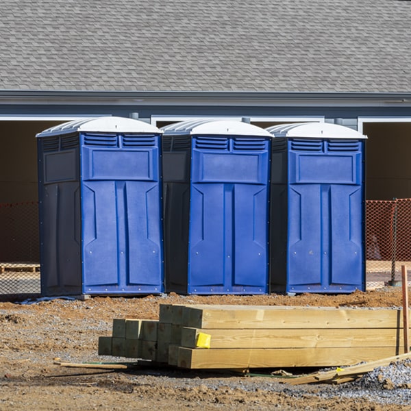 how do you dispose of waste after the porta potties have been emptied in Orient